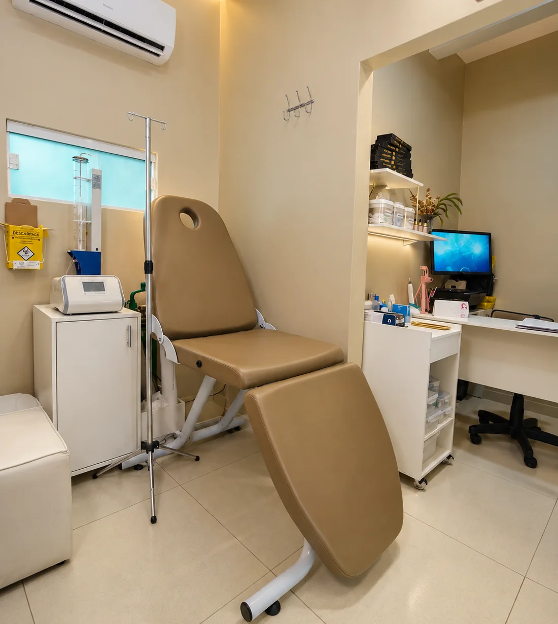 Ambiente de atendimento da ENFECLIN